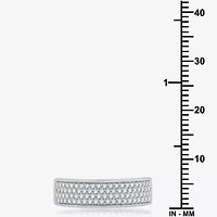 Womens 1/2 CT. T.W. Natural White Diamond 10K Gold Anniversary Wedding Band