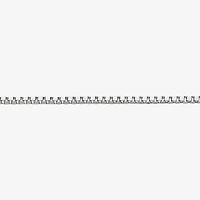 Womens 14K Gold 16 Inch Box Chain Necklace