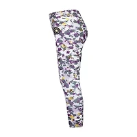 Converse Big Kid Girls High Rise Fleece Active Full Length Leggings