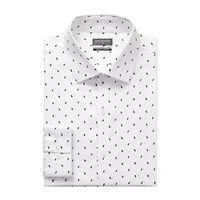 Van Heusen Ultra Flex Mens Slim Fit Stretch Fabric Wrinkle Free Long Sleeve Dress Shirt