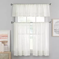 Vue Bayside 2-pc. Rod Pocket Window Tier