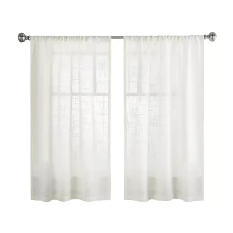 Vue Bayside 2-pc. Rod Pocket Window Tier