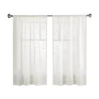 Vue Bayside 2-pc. Rod Pocket Window Tier