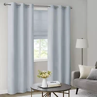 Madison Park Colm Grommet Top Energy Saving Blackout Set of 2 Curtain Panel