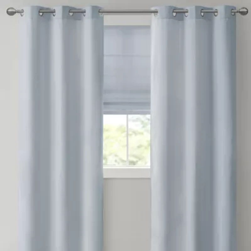 Madison Park Colm Grommet Top Energy Saving Blackout Set of 2 Curtain Panel