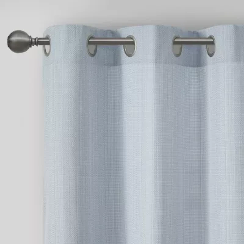 Madison Park Colm Grommet Top Energy Saving Blackout Set of 2 Curtain Panel
