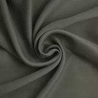 Sun Zero Bergen Rod Pocket 100% Blackout Single Curtain Panel