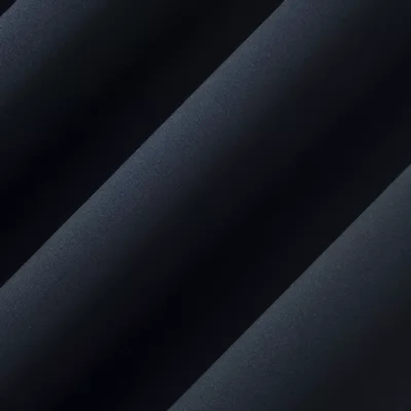 Sun Zero Bergen Rod Pocket 100% Blackout Single Curtain Panel