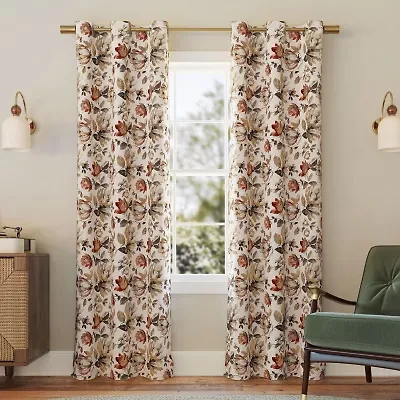 Sun Zero Irma Grommet Top Blackout Single Curtain Panel
