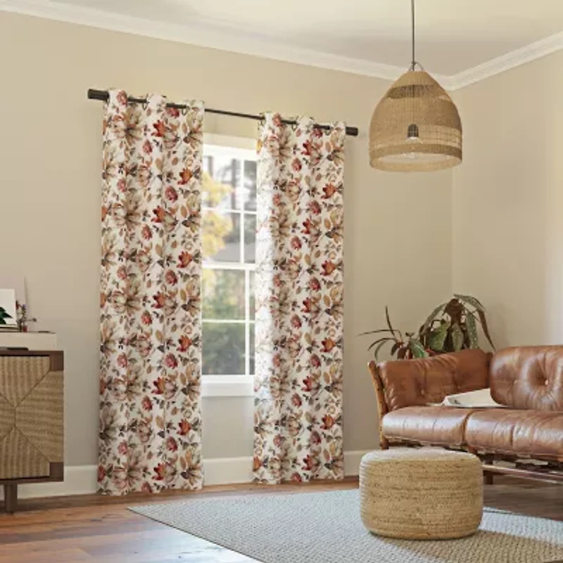 Sun Zero Irma Grommet Top Blackout Single Curtain Panel