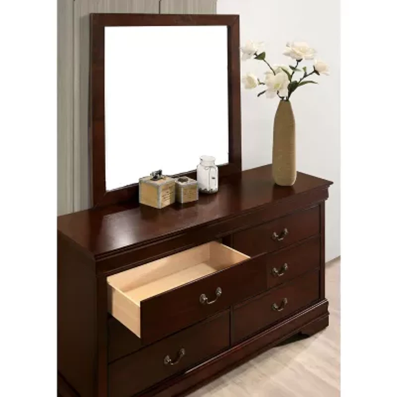 Lihte 5 Piece Wooden Bedroom Set
