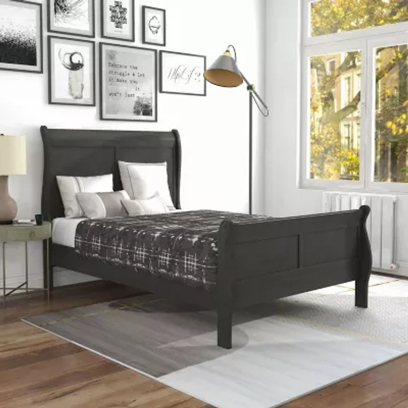 Lihte Piece Wooden Bedroom Set