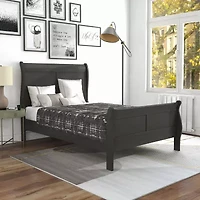 Lihte 5 Piece Wooden Bedroom Set