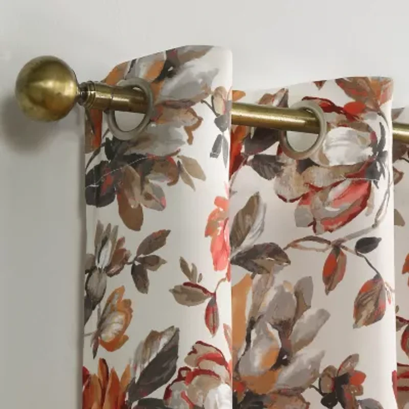 Sun Zero Irma Grommet Top Blackout Single Curtain Panel