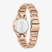 Citizen Ariel Princess The Little Mermaid Womens Rose Goldtone Stainless Steel Bracelet Watch Ga1073-63w
