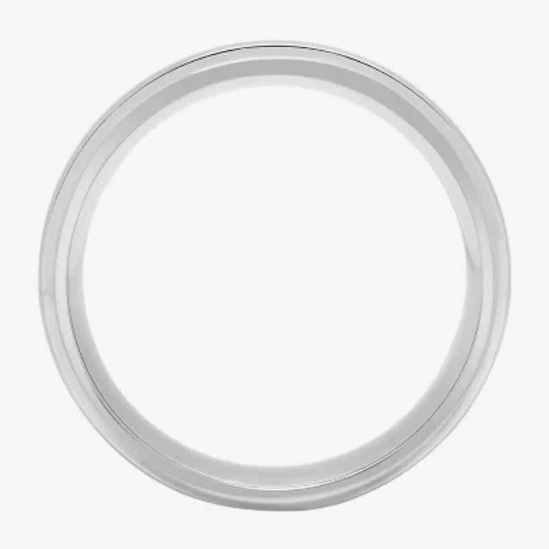 Mens 8MM Titanium Wedding Band