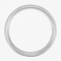 Mens 8MM Titanium Wedding Band