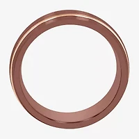 Mens 8MM Cobalt Wedding Band