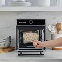 West Bend 15 Qt. Air Fryer Oven with 16 Presets, in Black
