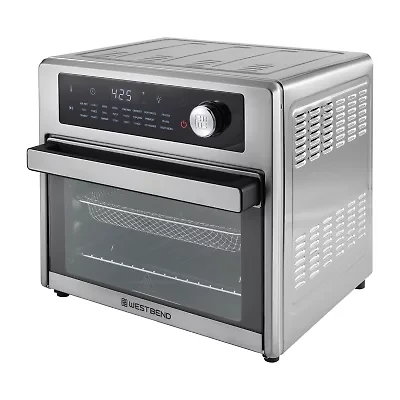 West Bend XL Air Fryer Oven with 24 Presets​, 26 Quart, in Stainless Steel
