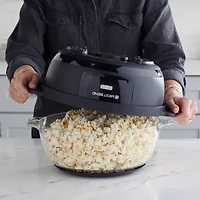 West Bend Stir Crazy 6 Qt. Popcorn Machine, in Black