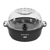 West Bend Stir Crazy 6 Qt. Popcorn Machine, in Black