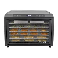 Excalibur 6 Tray Select Digital Dehydrator, in Stainless Steel