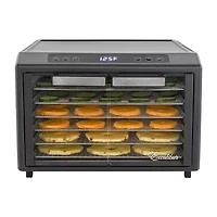 Excalibur 6 Tray Select Digital Dehydrator, in Stainless Steel