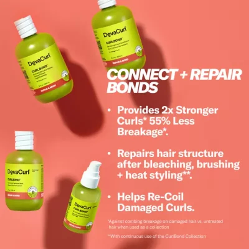 DevaCurl Curlbond Cleanser Shampoo 12 oz.