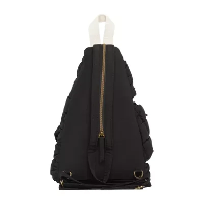 Frye and Co. Quilted Nylon Womens Adjustable Straps Sling Bag