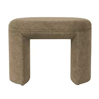 HOMEPOP Quinn Upholstered Ottoman