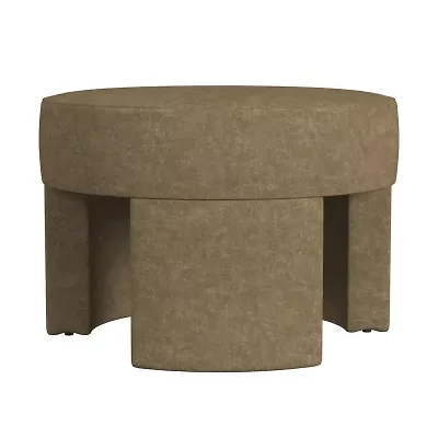 HOMEPOP Sophia Upholstered Ottoman