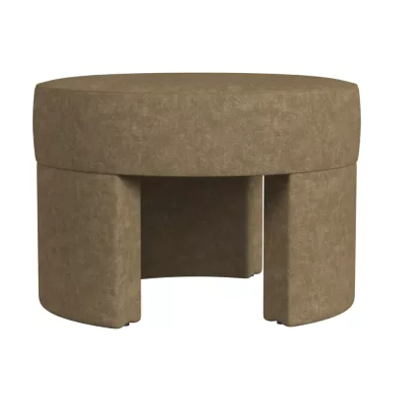 HOMEPOP Sophia Upholstered Ottoman
