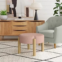 Luna Upholstered Ottoman