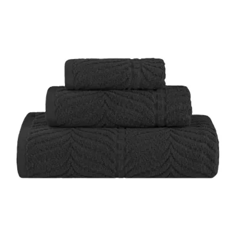 SUPERIOR® Chevron Collection | 100% Cotton 3-pc. Quick Dry Bath Towel Set