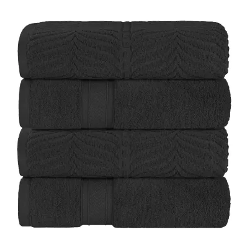 SUPERIOR® Chevron Collection | 100% Cotton 4-pc. Quick Dry Bath Towel