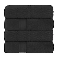 SUPERIOR® Chevron Collection | 100% Cotton 4-pc. Quick Dry Bath Towel