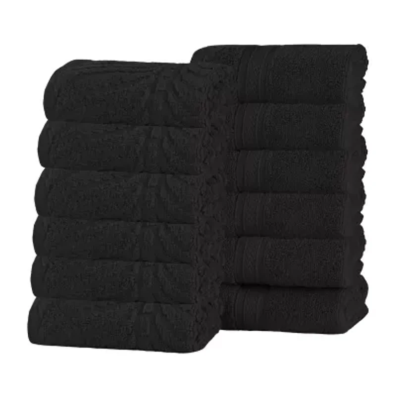 SUPERIOR® Chevron Collection | 100% Cotton 12-pc. Quick Dry Washcloth