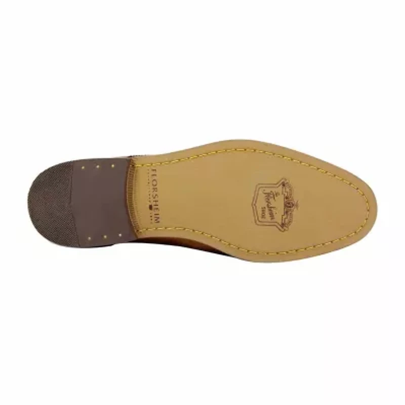 Florsheim® Montinaro Mens Leather Cap-Toe Oxfords