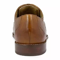 Florsheim® Montinaro Mens Leather Cap-Toe Oxfords