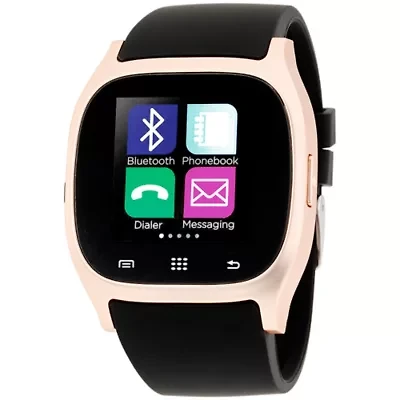 iTouch Black Rosegold Tone Smart Watch-JCI3160RG590-003