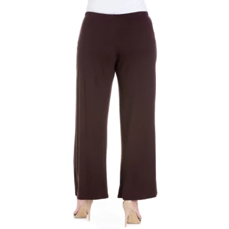 24/7 Comfort Apparel Womens Relaxed Pant-Plus