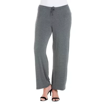 24/7 Comfort Apparel Womens Relaxed Pant-Plus