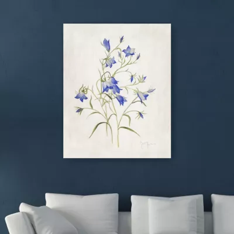 Lumaprints Blue Botanical I Canvas Art