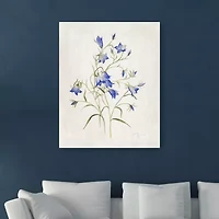 Lumaprints Blue Botanical I Canvas Art