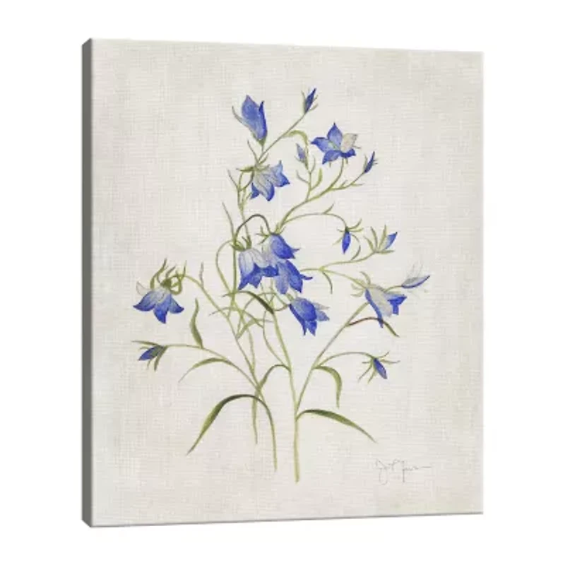 Lumaprints Blue Botanical I Canvas Art