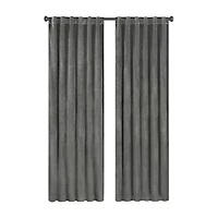 Eclipse Harper Rod Pocket Back Tab Energy Saving Blackout Single Curtain Panel
