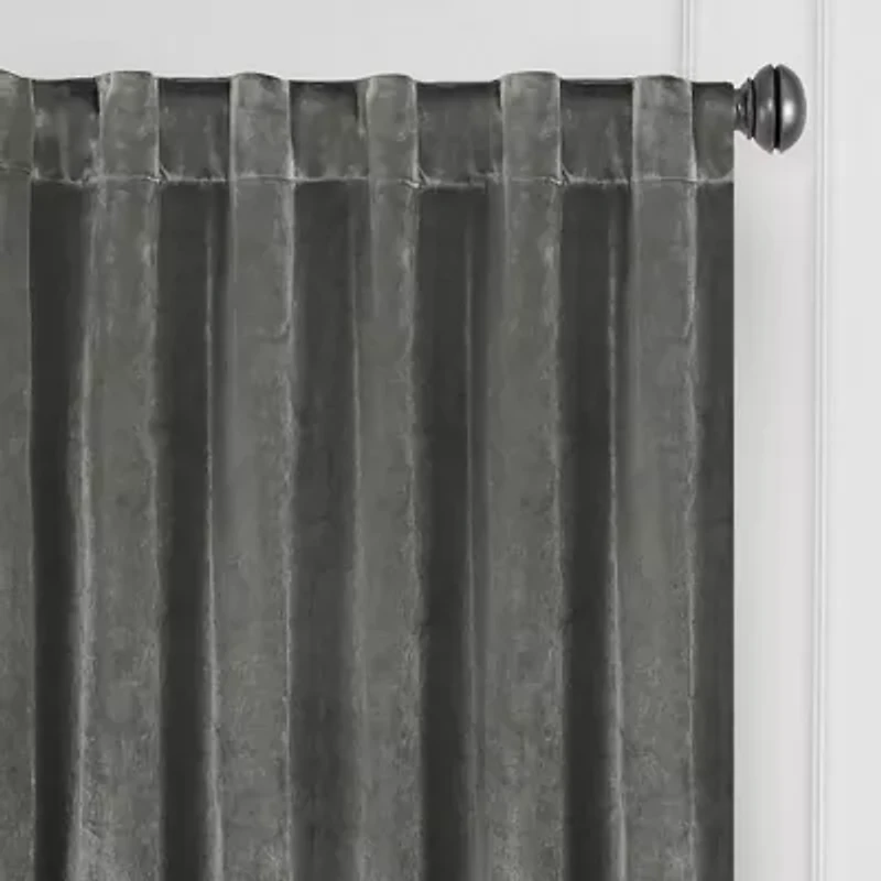 Eclipse Harper Rod Pocket Back Tab Energy Saving Blackout Single Curtain Panel