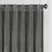 Eclipse Harper Rod Pocket Back Tab Energy Saving Blackout Single Curtain Panel