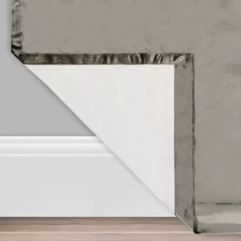 Eclipse Harper Rod Pocket Back Tab Energy Saving Blackout Single Curtain Panel